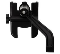 HOODANCOS Soporte Cm para Teléfono de Aleación Móvil de Aluminio Negro, Resistente Abrasión, Ajustable de 6-10 y Espejos Retrovisores 1.2 para Teléfonos Adecuado para Reparar Bicicletas