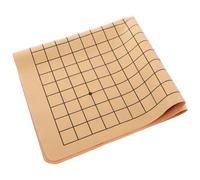 HOODANCOS Tablero de Ajedrez Plegable de Doble Cara en PU Tablero Enrollable para Ajedrez Chino y Go Resistente al Desgaste para Juego de Viaje y Estudiantes Color Variable