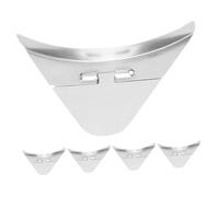 HOODANCOS Tapas de Boquilla para Hervidor Eléctrico 5 Piezas de Acero Inoxidable Accesorio Resistente al Desgaste Ajuste Preciso Antidesbordamiento Fácil de Limpiar para Uso Doméstico