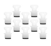 HOODANCOS Tapones de Goma para Bolsa de Agua Caliente 21 MM Medianos 10 Unidades Sello Antifugas Resistente al Calor Repuesto Compatible para Bolsas Estándar Adecuado para Uso Invernal