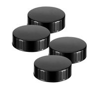 HOODANCOS Tapones de Rosca para Botellas Pack de 4 Polietileno Resistente Uso en Elaboración de Vino y Conservación de Bebidas