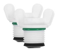 HOODANCOS Tapones Pequeños para Bolsas de Agua Caliente 2 Unidades Sellado Antifugas Rosca para Reemplazo Compatibles Tapones Estándar Uso Doméstico y Portátil
