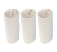 HOODANCOS Tela filtrante multiusos algodón beige 3 piezas 100x90 cm reutilizable para colar queso fresco, yogur y tofu en cocina