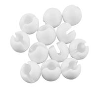 HOODANCOS Topes de Cadena para Persianas Verticales Plástico, Juego de 12 Piezas Hebillas de Posicionamiento para Ventanas el Hogar