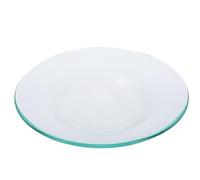 HOODANCOS Transparente Plato para Calentador de Cera Reemplazo para Aromaterapia Difusor de Aceites Esenciales Plato de Fusión para Quemador de Velas y Aceites