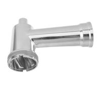 HOODANCOS Tubo de Aluminio para Picadora de Carne Eléctrica Accesorio de Repuesto para Máquina Picadora Doméstica Pieza de Mantenimiento Duradera Compatible Embutidora Accesorio para