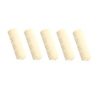 HOODANCOS Tuerca para Mandolina de 8 Cuerdas de Plástico 3 Cm, 5 Piezas, Accesorios Resistentes para Instrumentos Musicales, Puente Ranurado para Mandolina Folclórica, Repuesto Compacto