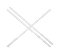 HOODANCOS Varilla Agitadora de Vidrio Sólida Herramienta Transparente de 20cm 3 Piezas Extremos Redondeados y Lisos para Mezclar Líquidos para Uso en Laboratorio
