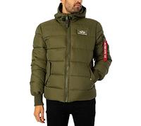 Hooded Puffer Alpha FD jackets 118113 257-dark green