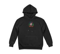 Hoodie de Invierno para Hombre -République dominicaine Sudadera con Capucha de Felpa Gruesa,Cómoda Uso Diario en Climas Fríos,Noir,L