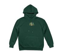 Hoodie de Invierno para Hombre -République dominicaine Sudadera con Capucha de Felpa Gruesa,Cómoda Uso Diario en Climas Fríos,Vert foncé,3XL