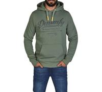 Hoodie Denimfy Para Hombre Regular Fit DFARNO Sudadera Con Capucha Con Estampado