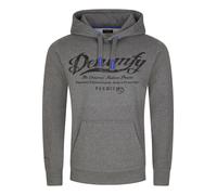 Hoodie Denimfy Para Hombre Regular Fit DFARNO Sudadera Con Capucha Con Estampado