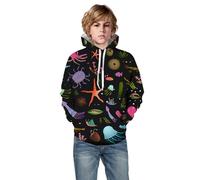 Hoodie Niño en Algodón Sudadera Cremallera Niños Dibujos Pullover sin Capucha Clásica Lisa Ligera Suave Jersey Algodón Deporte Deportiva con Bolsillo Chaqueta de Chándal Abrigo y Chaqueta para niño