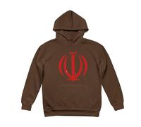 Hoodie Patriótico Irán Emblema Nacional Divertido Emblema Nacional Forro Polar Gráfico Estampado Sudaderas con Capucha con Bolsillos Regalo Sudadera Unisex Ajuste Cómodo Variados Colores