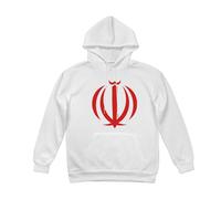 Hoodie Patriótico Irán Emblema Nacional Divertido Emblema Nacional Forro Polar Gráfico Estampado Sudaderas con Capucha con Bolsillos Regalo Sudadera Unisex Ajuste Cómodo Variados Colores