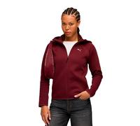 Hoodie Sudadera Capucha Casual_Mujer_PUMA Evostripe Full-zip Hoodie Dk - M