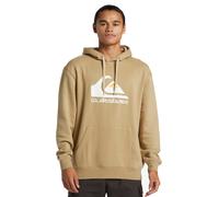 Quiksilver Big Logo Hoodie Suéter pulóver, Twill, Estándar para Hombre
