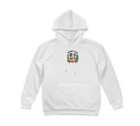 Hoodie Térmico para Hombre con Forro de Felpa yRépublique dominicaine Transfer- Sudadera con Capucha Cálida Bolsillo Canguro para Días Fríos,Blanc,M