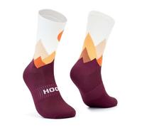 HOOF - Calcetines de Deporte para Ciclismo Ultraligeros - Transpirables y Cómodos - Material Técnico Vaporfeel - Calcetines Antiampollas Unisex - Landscapes OG - Talla 44-47