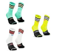 HOOF - Calcetines de Running Antiampollas - Calcetines de Deporte Compresivos y Transpirables - Diseño Acolchado en Metatarso - Sistema Vaporfeel - Unisex - Elite Pro Pack (3 pares) - Talla 44-47