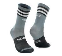 HOOF - Calcetines de Running Antiampollas - Calcetines de Deporte Compresivos y Transpirables - Diseño Acolchado en Metatarso - Sistema Vaporfeel - Unisex - Elite Pro All Black - Talla 36-39