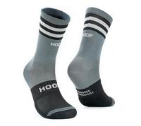 HOOF - Calcetines Running Antiampollas - Calcetines de Deporte Ultraligeros y Transpirables - Diseño Acolchado en Metatarso - Material Técnico Vaporfeel - Unisex - Elite Pro All Black - Talla 40-43