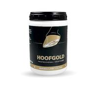 HOOFGOLD Bálsamo especial para pezuñas, caballo Huffett con aceites esenciales, cuidado 2 en 1 para pezuñas para grietas, podredumbre y cuerno frágil, nutre, protege y fortalece el cuerno, prensado en