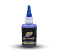 HOOFGOLD BlueStuff - Agente altamente eficaz para la putrefacción y enfermedad de la línea blanca en caballos - Ayuda inmediata para pezuñas malolientes y blandas, compatible con ADMR, 50 ml