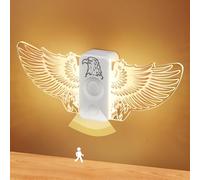 Hoofun LED Luz Nocturna Infantil con Sensor de Movimiento Águila 3 Modos, Carga Rápida USB-C, 3000K Luz Cálida Adecuado para Habitación de Niños, Pasillo, Escalera y Más