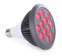 hooga Red Light Therapy by with Power Cord. Red 660nm Near Infrared 850nm 12 LEDs. High Irradiance, Combo Treatment for Skin, Pain Relief, Anti Aging, Muscle Recovery, Performance. HG24.