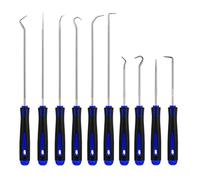 Hook And Pick Set - Hook Tool, 10-Piece Pick Tools Kit For Repair, Oil Seal Hooks Screwdriver Tools, Maintenance Hookk Kit, Hooks Tool For Workshop Automotive Mechanic Home Outdoor Industry Garage