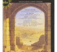 Hook : Clarinet Concerto, JC Bach : Concerted Symphony, Mahon : Clarinet Concerto