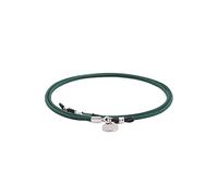 HOOK Cordón Cuelga Gafas Para Hombre o Mujer - Cordón Para Gafas de Sol o De Ver - Cordón Náutico Verde Liso - 60 cm largo 3 mm ancho - Gomas Universales - Bolonia 7064