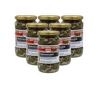 Hook - Ensalada de frijoles, vaso de 6 x 190 g, plato delicioso y saludable para cada comida, frijoles jugosos de alta calidad, cuidadosamente seleccionados y procesados, ricos en fibra y vitaminas