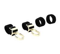 Hook Gancho Giratorio de 360 grados, para el Gancho de Carro bebé Lollipop, le Ahorra un Bolso, Cochecito para Niños, Carro Compras y Bolsas Pañales Todo el Equipo (Oro de edición limitada)