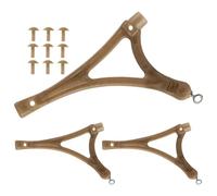 Hook Keeper for Fishing Rod, T-Shaped Anti-Knot Swivel, Durable Fish Hook Holder, 2,36 x 1,38 pulgadas Secure Side Bends Design, Feeder Cage Accessory for Fresh and Stwater Fishing