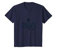 Hook Line & Thinker Niños Pesca Inteligente Angler Humor Camiseta, Niños, Azul Marino, 2 años