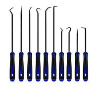 Hook Tool - Hook And Pick Set, 10-Piece Pick Tools Kit For Repair, Oil Seal Hooks Screwdriver Tools, Maintenance Hookk Kit, Hooks Tool For Workshop Automotive Mechanic Home Outdoor Industry Garage