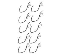 Hook Walker, Bass Fishing Gear, Backstab Holder Hook, 6 x 6 x 4 cm, Reutilizable Secure Attachment, Durable Stainless Design, for Inshore Offshore River Pond Stream Beach Angling