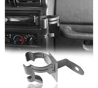 Hooke Road Multi-Function Drink Cup Holder Phone Mount Bracket for 1997-2006 Jeep Wrangler TJ