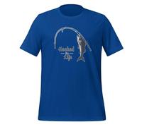 Hooked for Life Funny Fishing Lovers - Camiseta unisex para adultos, Real Real, L
