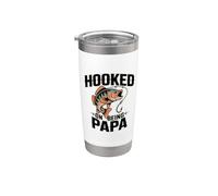 Hooked On Being Papa Vaso térmico de acero inoxidable de doble pared
