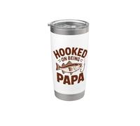 Hooked On Being Papa Vaso térmico de acero inoxidable de doble pared