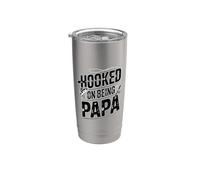 Hooked On Being Papa Vaso térmico de acero inoxidable de doble pared