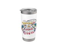 Hooked On Being Papa Vaso térmico de acero inoxidable de doble pared