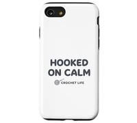 Hooked on Calm - Crochet Life Yarn Humor Carcasa para iPhone SE (2020) / 7/8