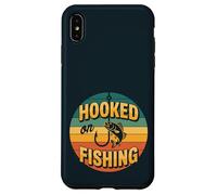 Hooked On Fishing: pescadores de lubina y amantes de la naturaleza Carcasa para iPhone XS Max