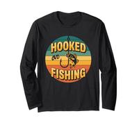 Hooked On Fishing: pescadores de lubina y amantes de la naturaleza Manga Larga
