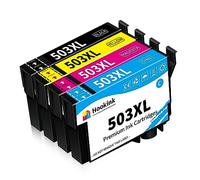 Hookink 503XL Compatible para Epson 503XL 503 XL para XP-5200 XP-5205 | XP5200 XP5205, Workforce WF-2960 WF-2965 WF-2960DWF WF-2965DWF,Paquete de 4